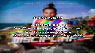 El Alfa - Demaga Ge Gi Go Gu (Letra) feat. Bad Bunny