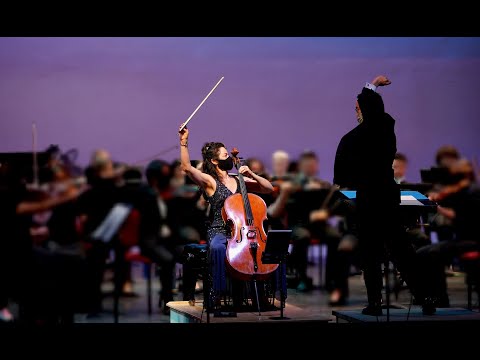 Rebecca Gilmore Cello Schumann Cello Concerto Live 10.03.2021 Dr. Paul Kim & the ODU Sym Orchestra