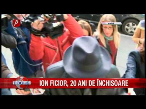 Ion Ficior, 20 de ani de închisoare