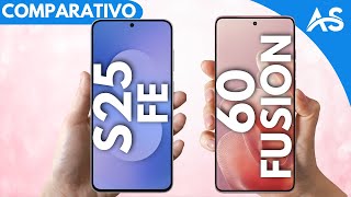 Samsung S25 Fe vs Edge 60 Fusion - Comparativo