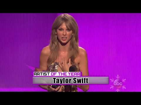 Taylor Swift - Wins Artist Of The Year  AMA American Music  Awards 2013