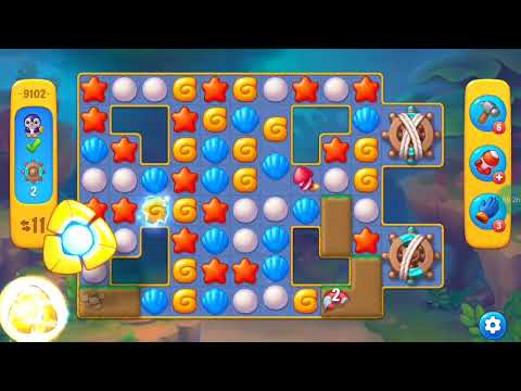 Fishdom Easy Level 9102 (No Boosters with the Hammer) @choraelmin