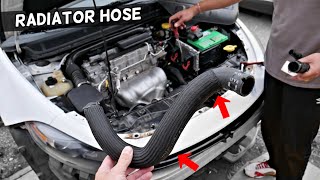 HOW TO REPLACE RADIATOR HOSE ON A CAR