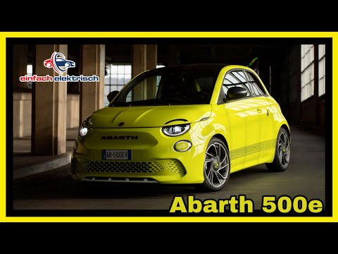 ⚡️2023 Abarth 500e 🔋 aufgepimpter Fiat 500-e oder 🦂 perfomantes Sportgerät⁉️