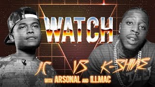 WATCH: JC vs K-SHINE with ARSONAL and ILLMAC