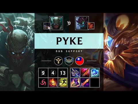 Pyke Support vs Maokai - TW Challenger Patch 25.09