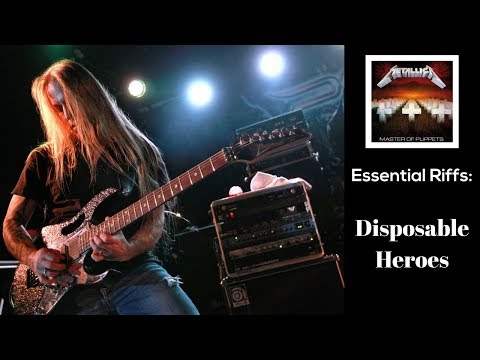 Essential Riffs - Disposable Heroes by Metallica - Steve Stine Guitar Lesson