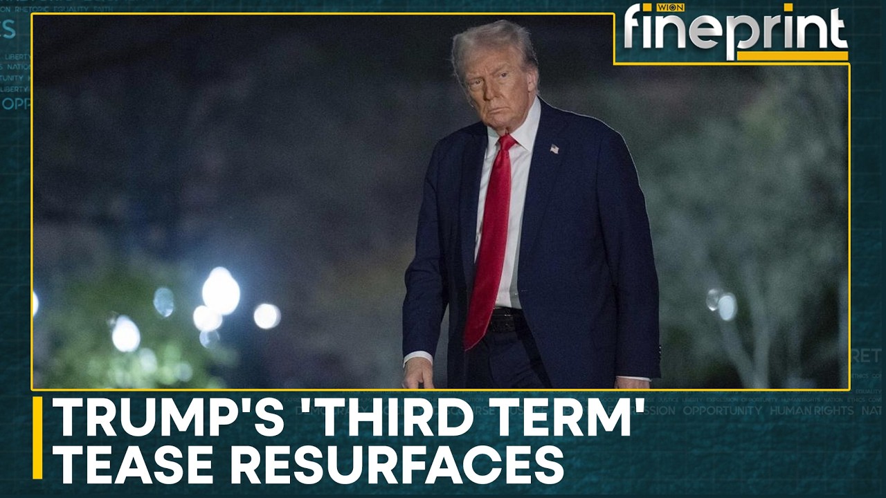 Donald Trump Is Seriously Considering Running For A Third Presidential Term | WION Fineprint