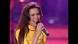 Shania Twain UP! Live In Chicago - Ka-ching [AI UPSCALED 4K 60 FPS]