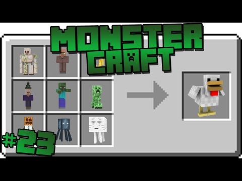 Monstercraft (Minecraft) - Modded Survival - Episode 23 - Morph Mod! (HD)