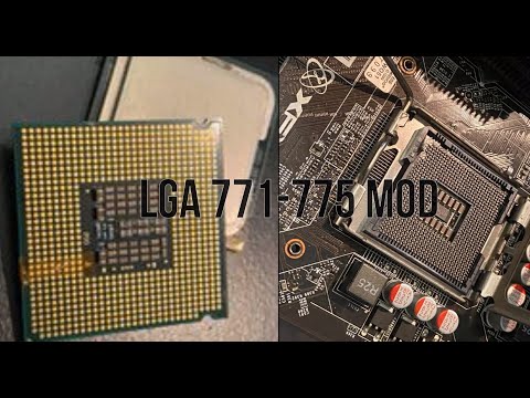 Intel LGA 771-775 MOD With a Xeon E5440