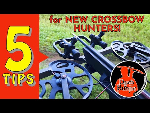 5 TIPS for NEW Crossbow Hunters!