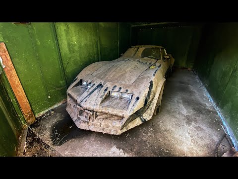 Откопали гараж спустя 13 лет. Спорткар в пыли!