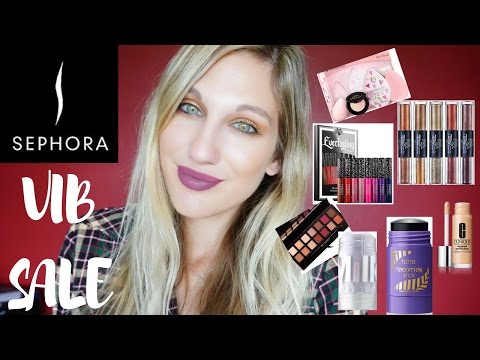 ULTIMATE SEPHORA VIB FALL SALE RECOMMENDATIONS Video