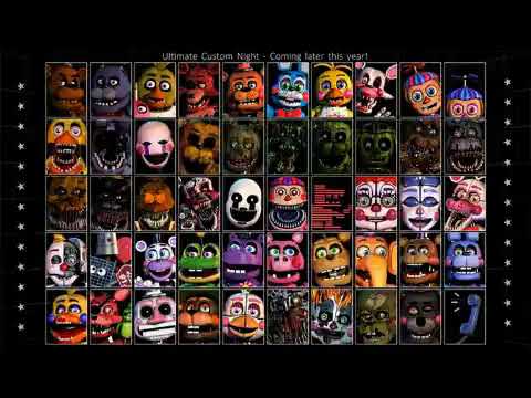 FNaF Ultimate Custom Night Menu Music 10 Hours