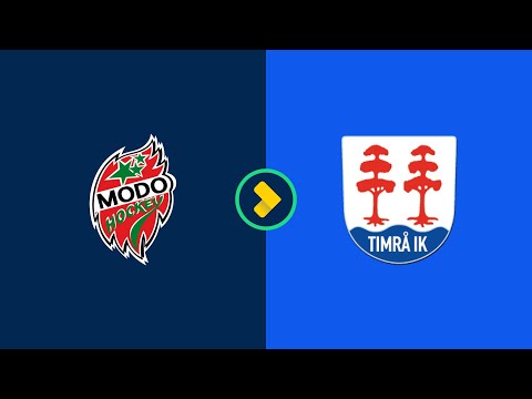 MoDo - Timrå IK 1-2 | J20 Nationell Försäsong 2022/2023