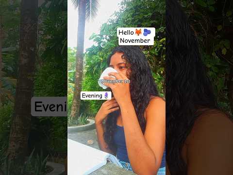 Calm vibes unlocked 🌿🦊🍓hello November #lifestory #november #viralvideo