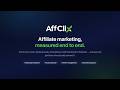 Affclix — affiliate & partner marketing, measured end to end