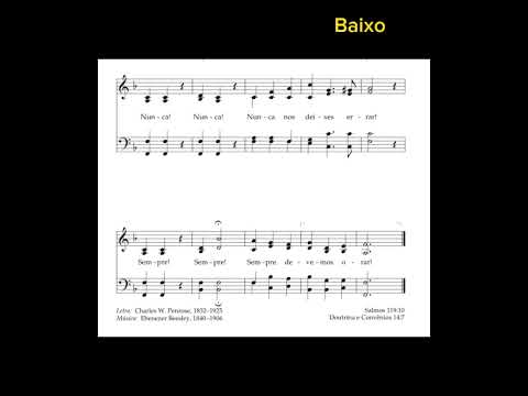 Ó Pai Bendito | Baixo 🎹