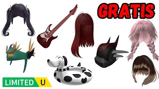COMO PEGAR 8 ITENS GRÁTIS LIMITADOS UGC AGORA NO ROBLOX