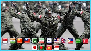 All Asian Countries Military Power Ranking 2022