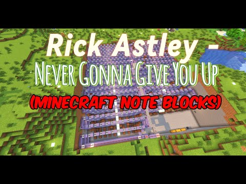 Robowling: Epic Rick Astley Song in Minecraft!