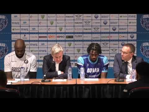Persconferentie  Donar vs Basic-Fit Brussels - 221019
