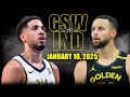 Golden State Warriors Vs Indiana Pacers Full Game Highlights January 10 2025 NBA Regular Season