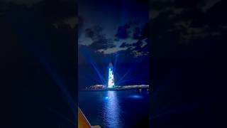 MSC Cruises’ Spectacular Lighthouse Show on Ocean Cay | A Must-See Caribbean Night Experience 🌴🚢