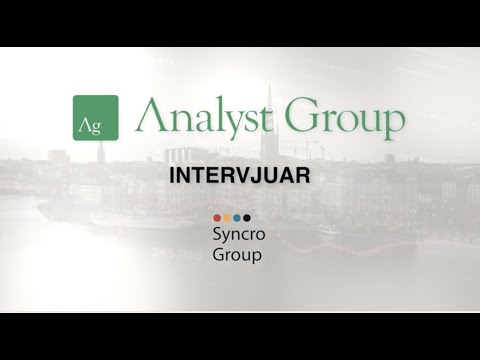 Intervju med Syncro Groups VD Claes Persson