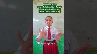 Download lagu matematika - perkalian menggunakan jari - jari tangan #viral #kurikulummerdeka #short #belajar mp3