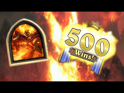 Hearthstone - 500 Mage Wins as Ragnaros!