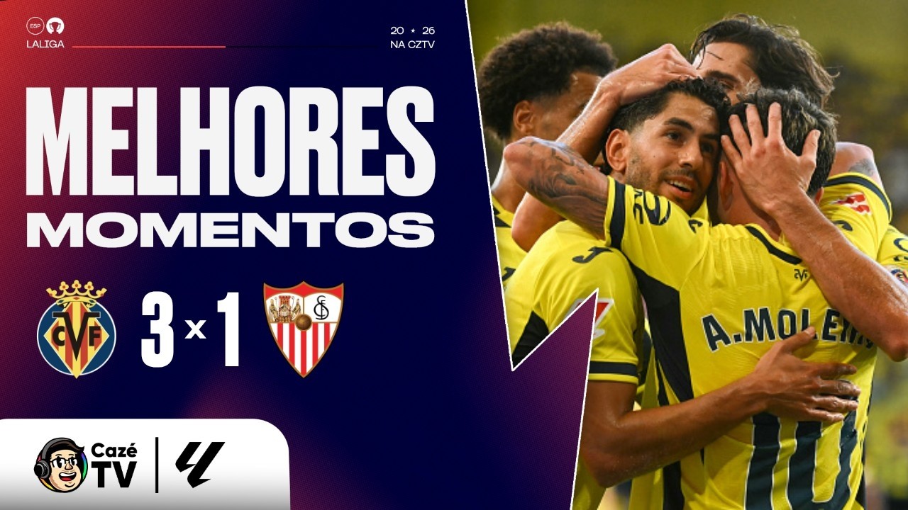 MELHORES MOMENTOS: VILLARREAL 3 X 1 LEVANTE | LALIGA 26/27 | 7ª RODADA