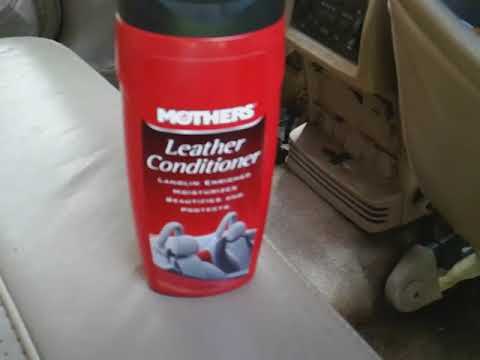 Mothers leather conditioner test review