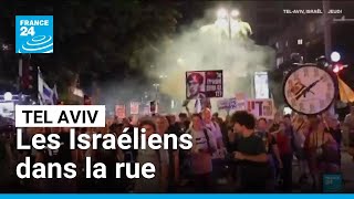 Les Israéliens dans la rue pour exiger la fin de la guerre à Gaza et le retour des otages