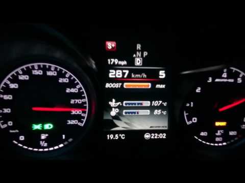 Mercedes AMG C63 W205 M177 Biturbo RENNtech  acceleration ⁄ Beschleunigung 0 320 km⁄h, top speed