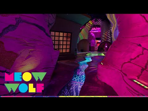Projection Mapping a Desert Landscape | Meow Wolf Las Vegas