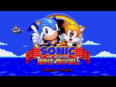 Sonic Triple Trouble 16-Bit Full Playthrough (All Emeralds)