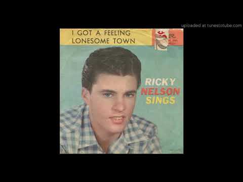 (1958) Lonesome Town - Ricky Nelson