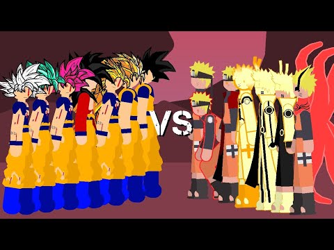 Goku VS Naruto  Sticknodes Animation (Complete Fight) @zeyntri792