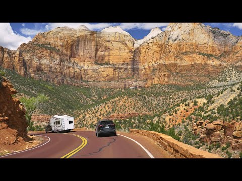 Bryce Canyon City to Zion National Park | Utah Scenic Drive 4K