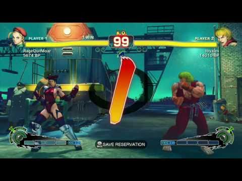 SSF4 RageQuitMoar (Cammy) vs toyalex (Ken)