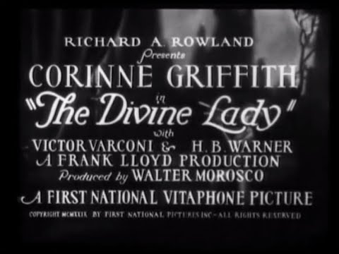 The Divine Lady (1929) - Main Title & Ending Card "Titles" - (WB - 1929)