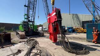 PTC 34HFV vibatory hammer set with PTC 900 (CAT C18) power unit vibratory hammer in trade-in - Image 6 | Machineryline NG PTC 34HFV vibatory hammer set with PTC 900 (CAT C18) power unit vibratory hammer | Image 6 - Machineryline