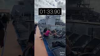 Seeing How Long It Takes To Walk Across Anthem Of The Seas #anthemoftheseas #walkthrough #cruise