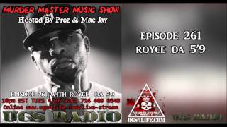 Royce Da 5'9 Complete Interview Murder Master Music Show