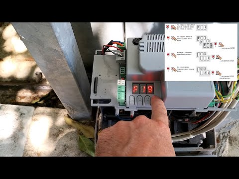 CAME BXV SLIDING GATE OPENS AND CLOSES WITHOUT WAITING FOR AUTOMATIC CLOSING TIMES