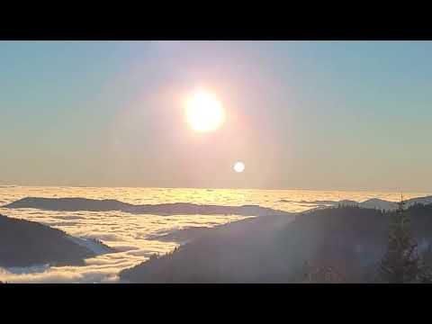 Feldberg Panoramaweg: Spektakulärer Sonnenuntergang im Schwarzwald (jungwandern.de)