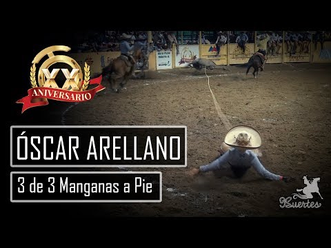 3 manganese a pie - Oscar Arellano XX Millonario THV 2017