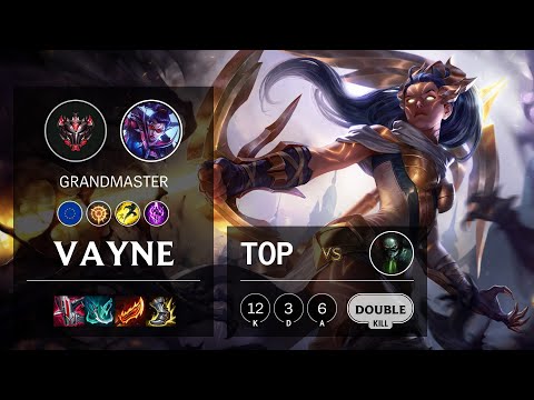 Vayne Top vs Urgot - EUW Grandmaster Patch 11.11